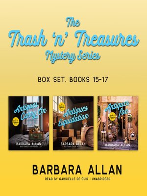 cover image of The Trash n' Treasures Mystery Series, Books 15–17